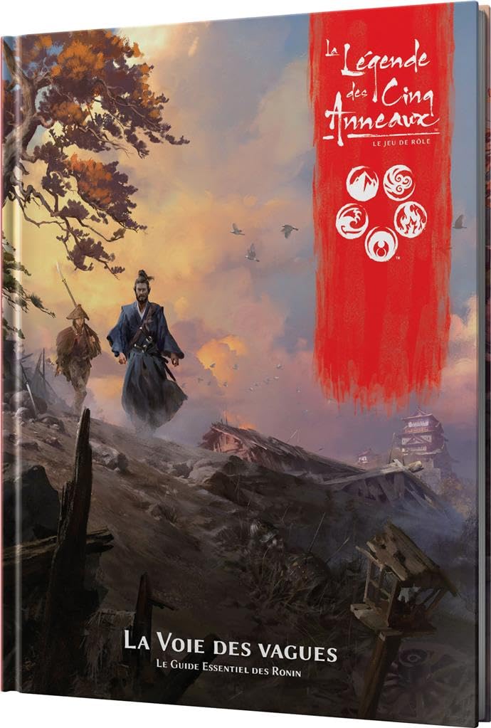 Edge Studio  The Legend of the Five Rings: The Way of the Waves  Role Game  Board Game  1 Player and Above  Ages 14 and Above  French Version