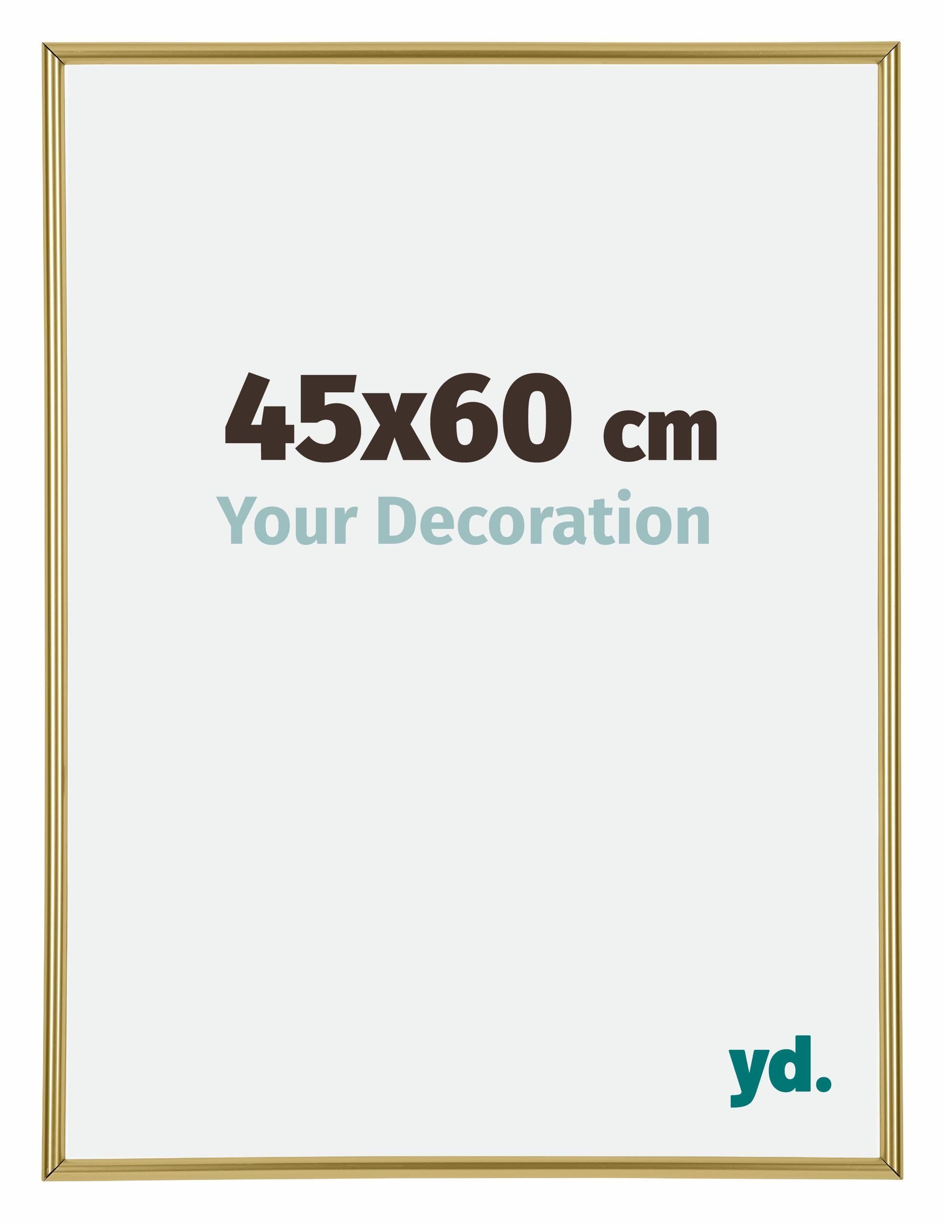 Your Decoration - Puzzle frame 45x60 - Gold - Puzzle frame 500-1000 Pieces - Plastic Photoframe - Annecy