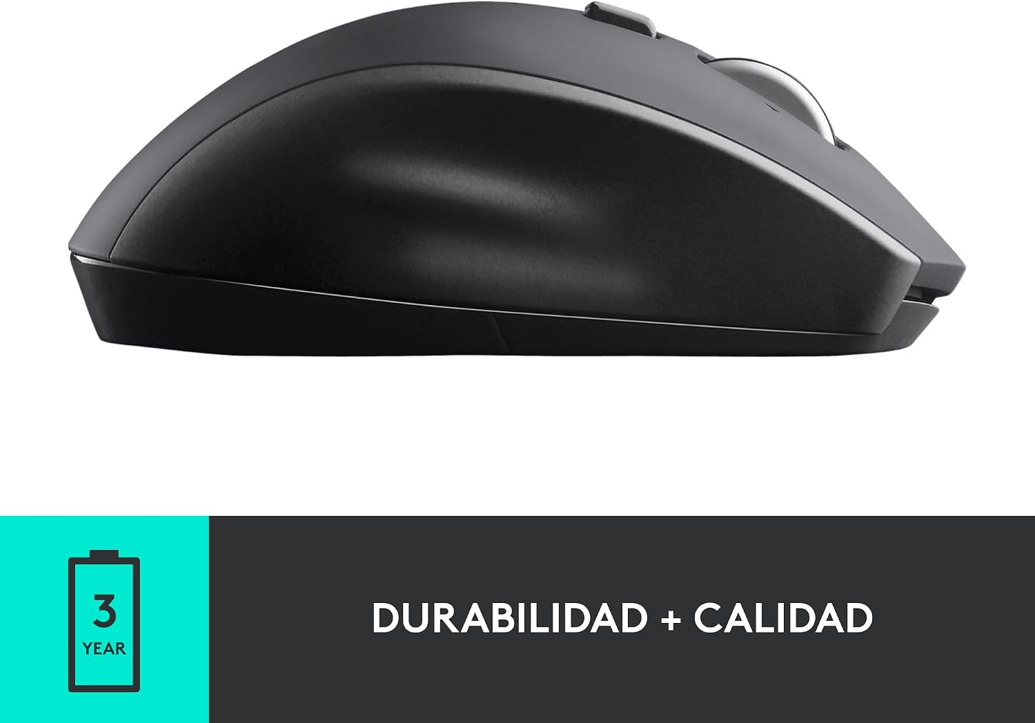 Logitech M705 Marathon Ratón inalámbrico, Receptor Unificador USB de 2,4 GHz, 1000 dpi, 5 Botones Programables, Batería de 3 años, Compatible con PC, Mac, Portátil, Chromebook – Grafito 7