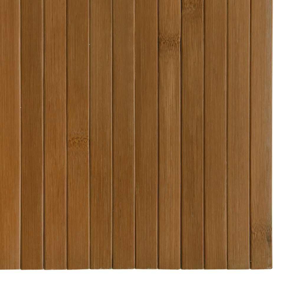 vidaXL Biombo Divisor de bambú marrón Ancho 800 cm Alto 165 cm