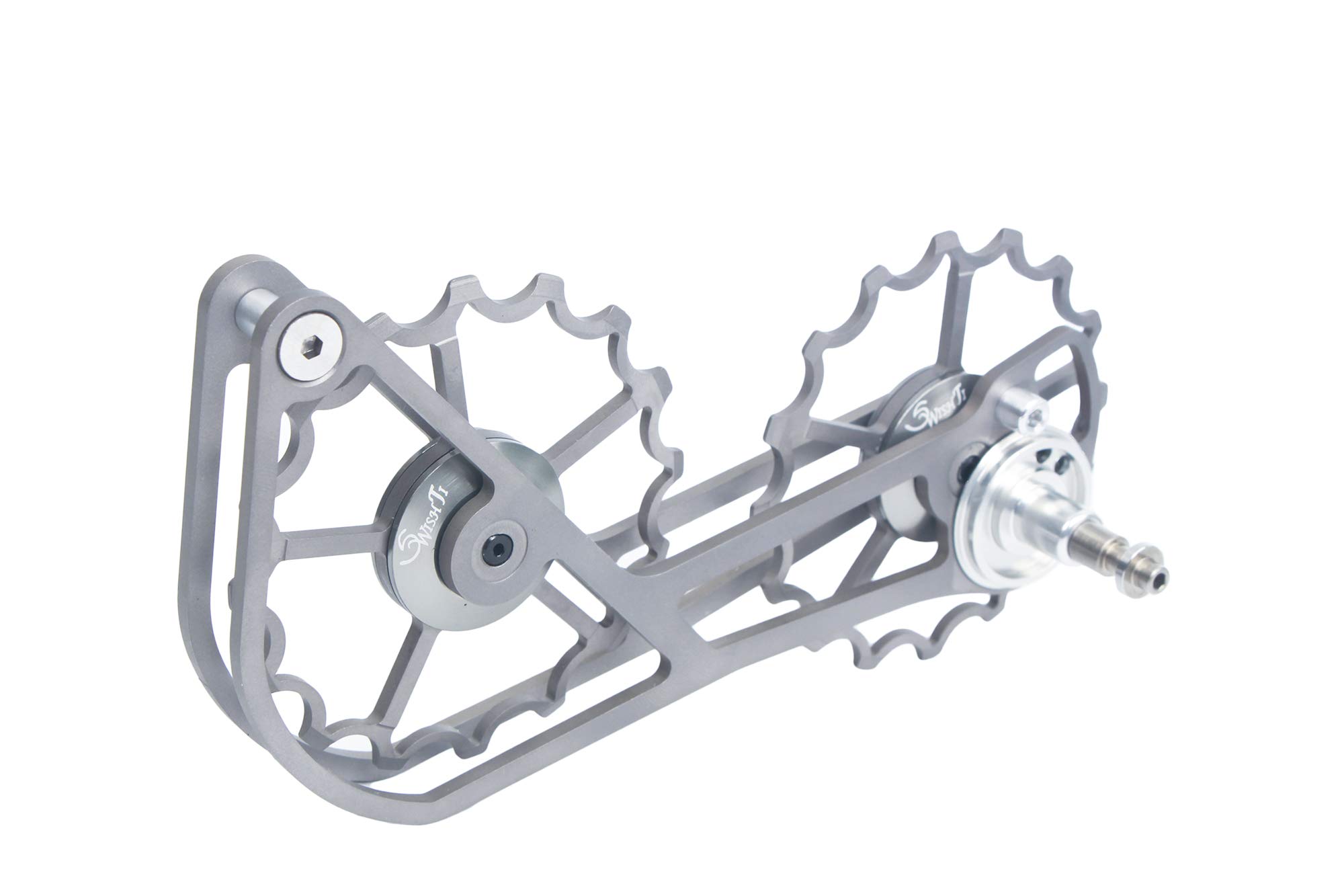 12T/16T 自転車用ディレイラー 自転車プーリー ビッグプーリー チタン製ケージ チタンプーリー セラミックベアリング /スラムSram  Red/Force/Rival対応 [並行輸入品]