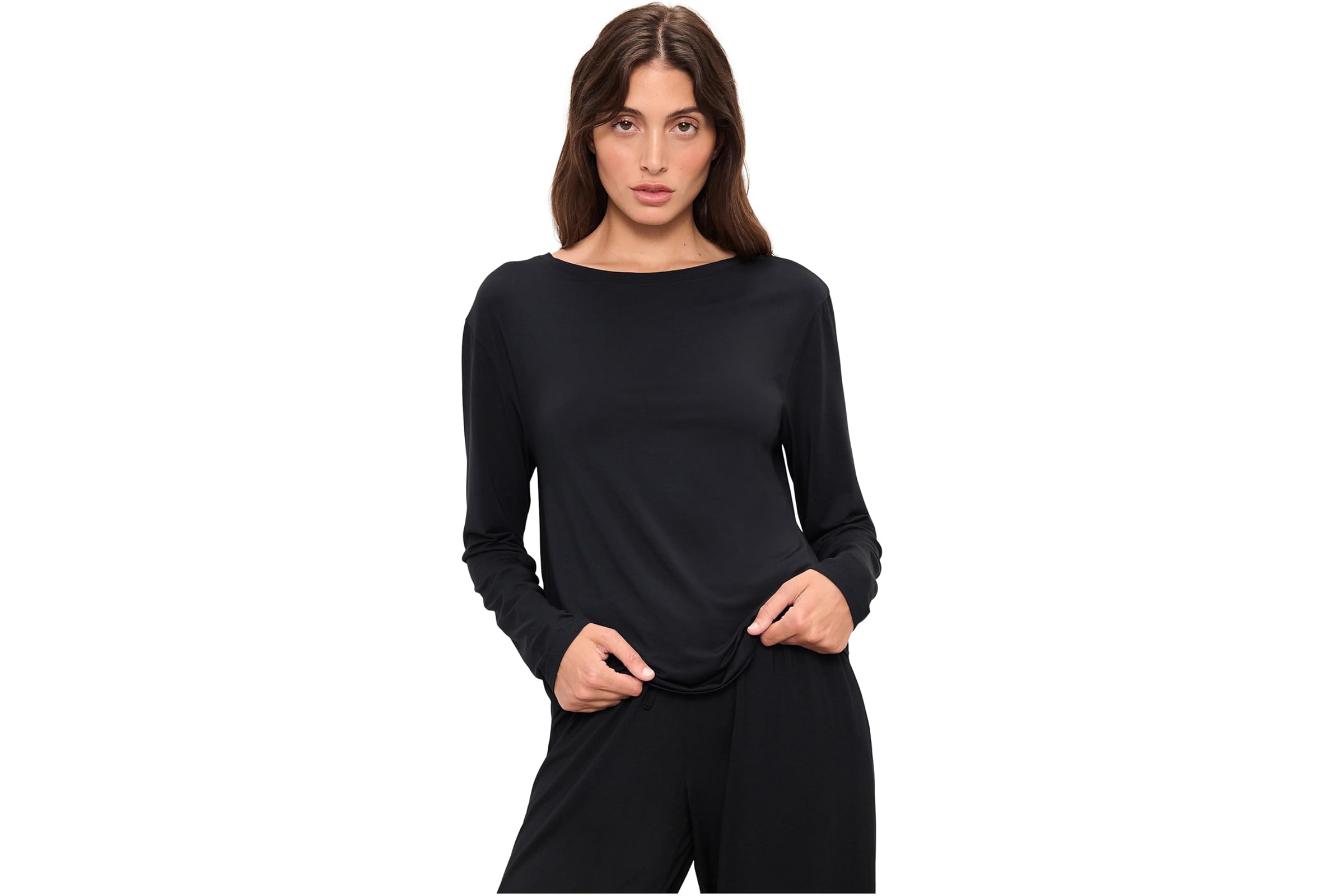 Eberjey Gisele Modal Everyday Long Sleeve Tee