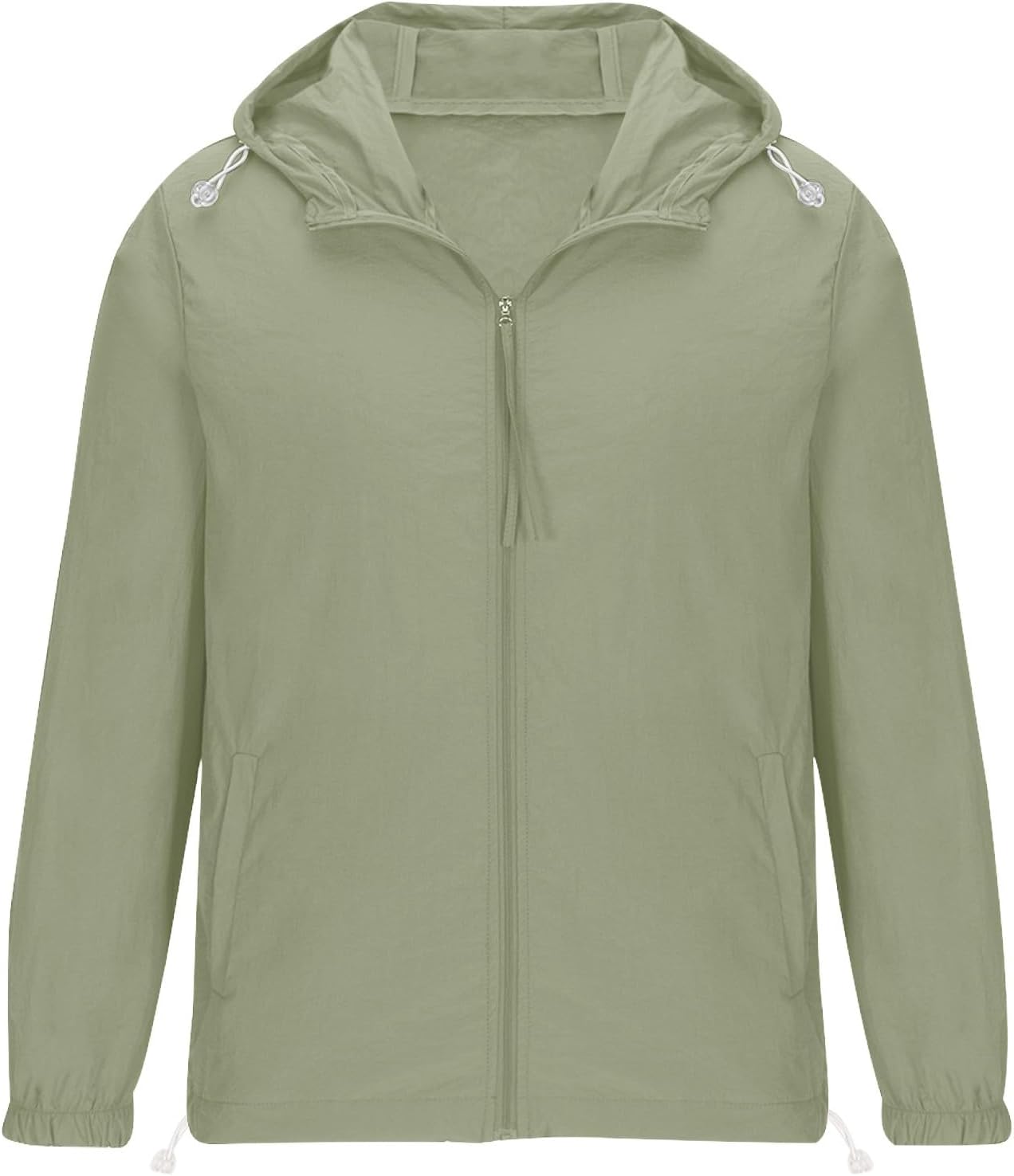 Cambkatl Mens Full Zip UPF 50+ UV Sun Protection Hoodie Jacket Long Sleeve Lightweight Fishing Hiking Outdoor Cooling Shirts