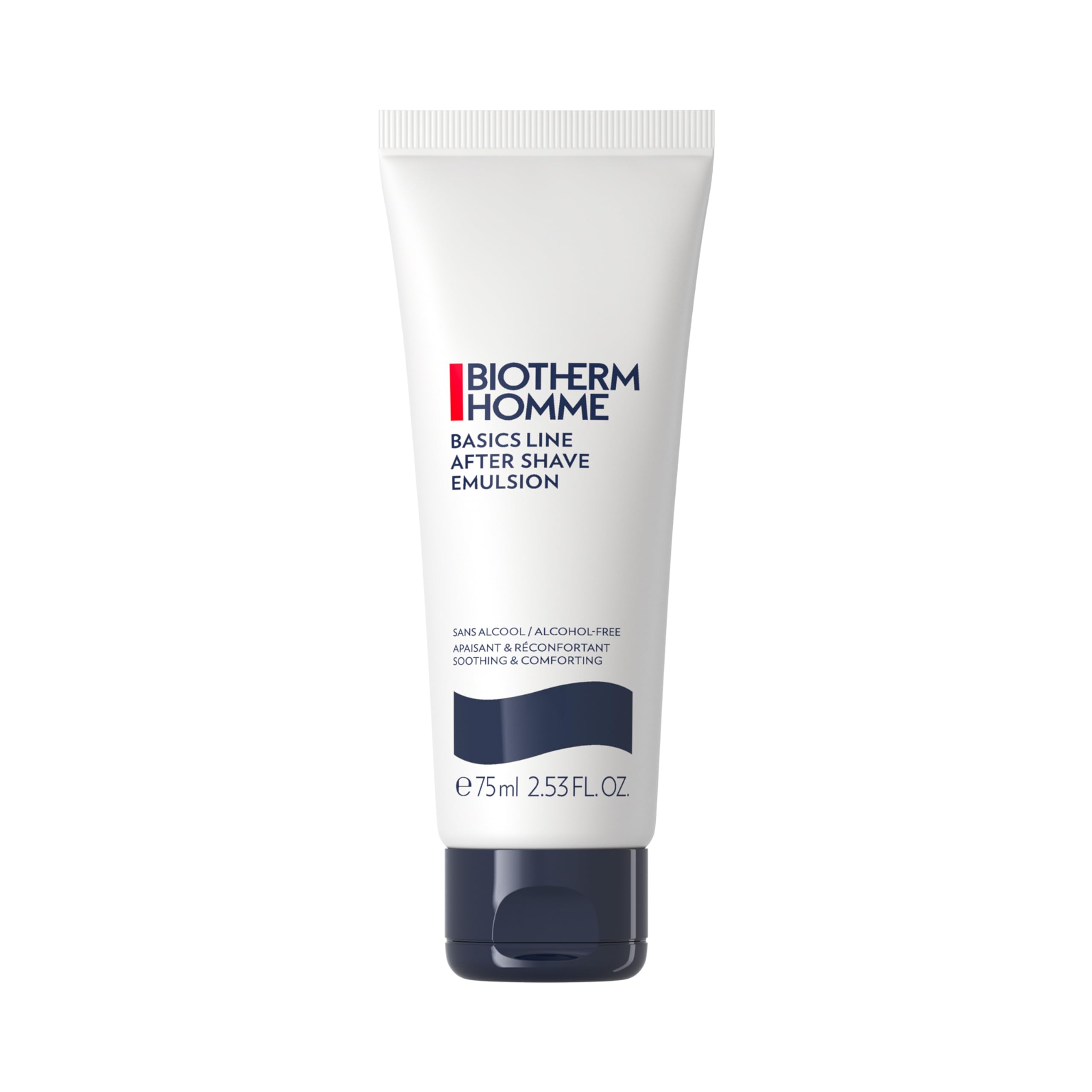 Biotherm Homme Basics Line After Shave Emulsion, a Soothing Alcohol-Free After-Shave Balm for Men with Normal to Dry Skin, Calms and Prevents Razor Burn and Shaving Irritation, 2.5 Fl. Oz.