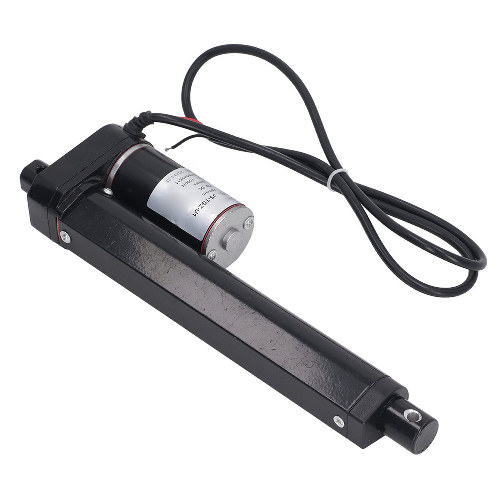 Linear Electric Actuator, Quiet IP65 Protection Linear Actuator 150mm Stroke High Strength 12VDC for Bed (Actuator with Controller Remote Control)