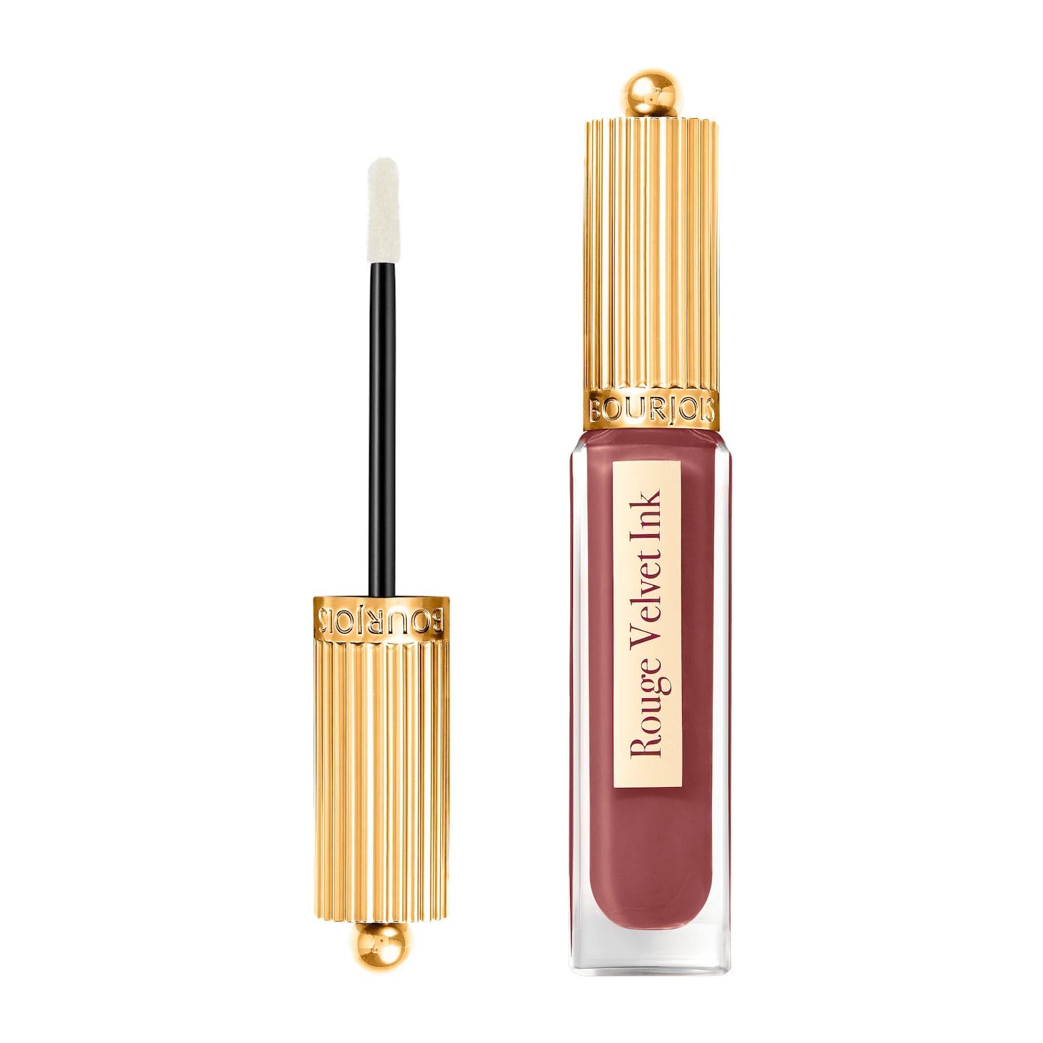 Bourjois Rouge Velvet Ink matowa, długotrwała pomadka w płynie, intensywnie napigmentowana, trwałość do 24 godzin, nr 04 - Mauve sweet Mauve
