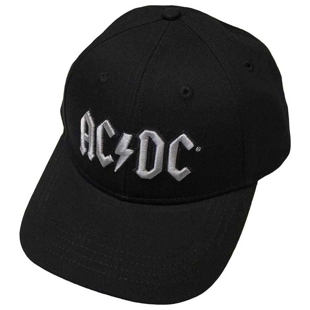 Ac/Dc Voltage Band Logo Baseball Cap Size One Size Black at Amazon Men ...