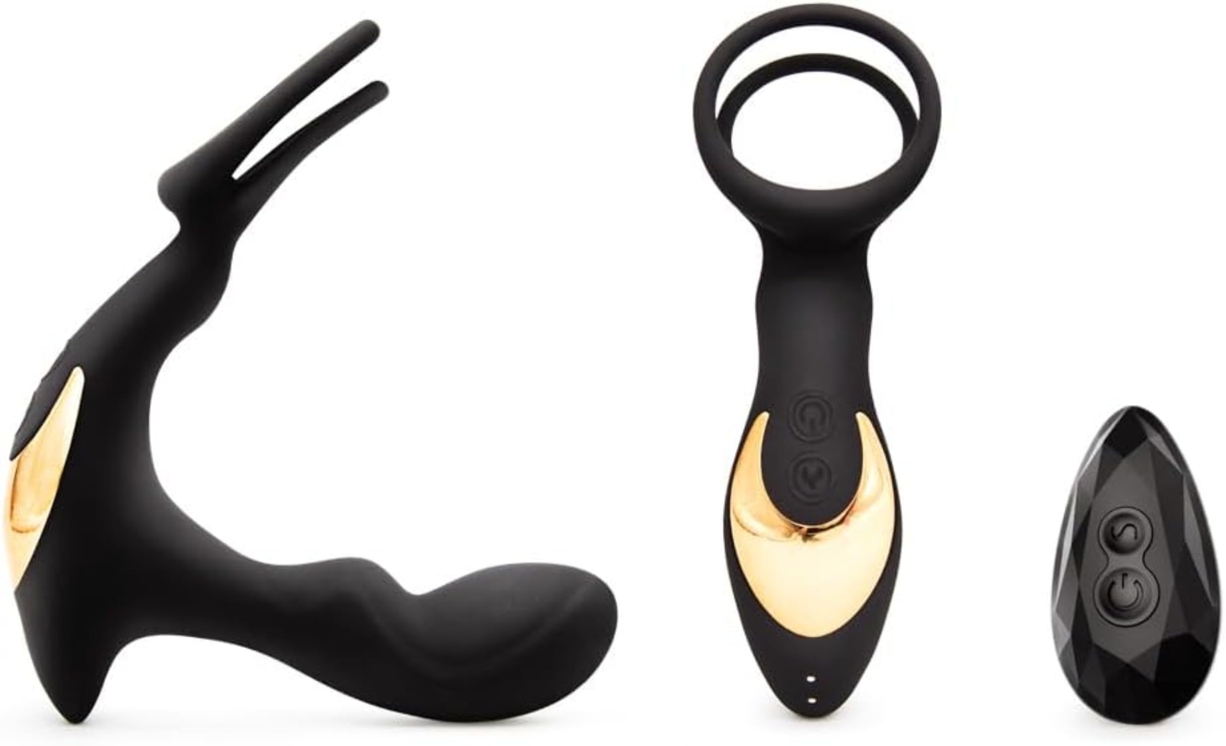 Stimulateur de prostate, plug anal étanche, vibromasseur, stimulateur de prostate rechargeable, stimulateur étanche puissant, télécommande silencieuse