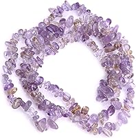 Vista 1 de GEM-inside Sarta de cuentas de gemas de 86 cm para fabricación de joyas.