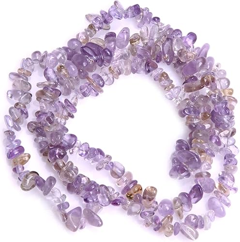 GEM-inside Sarta de cuentas de gemas de 86 cm para fabricación de joyas.