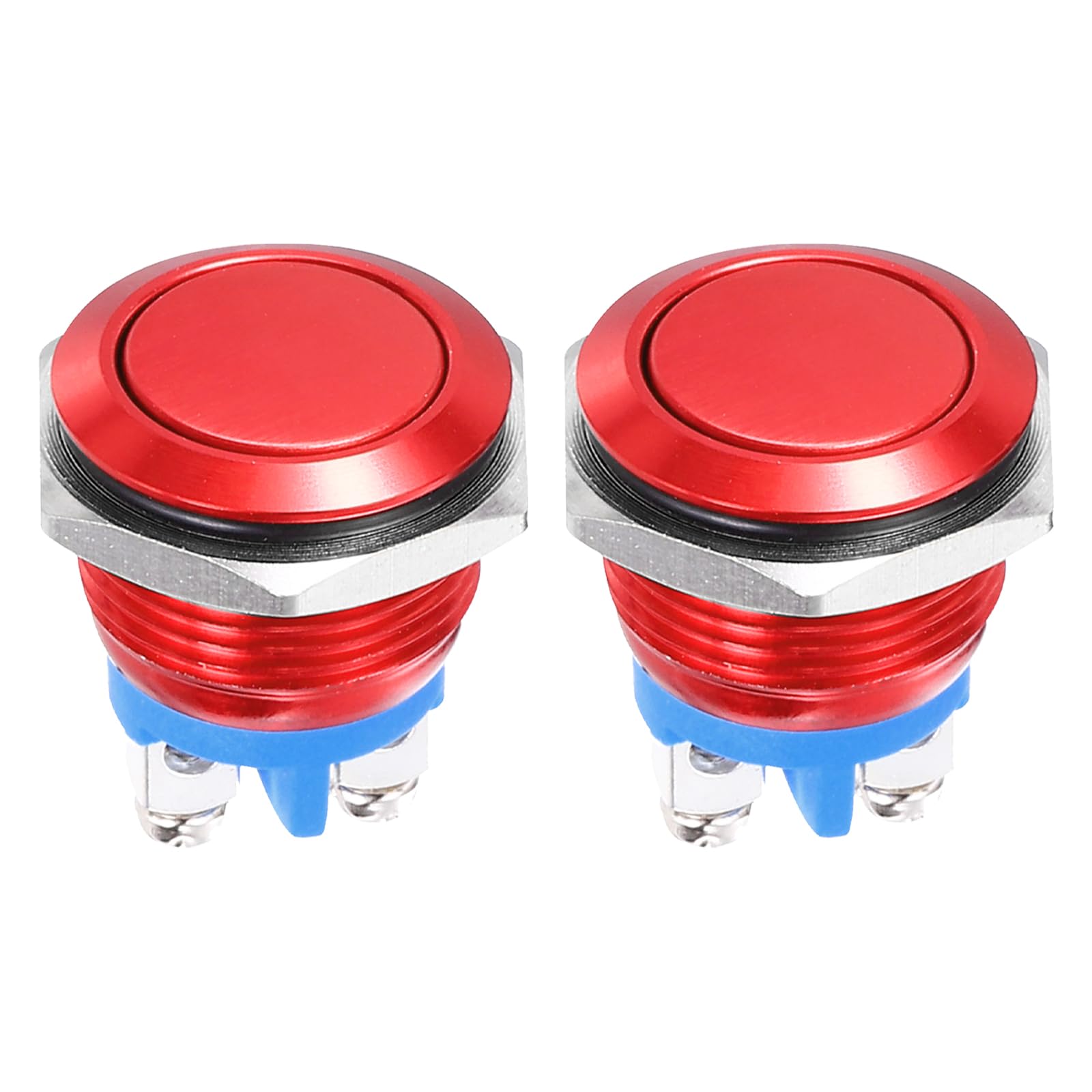 DMiotech 2 Pcs 22mm / 7/8" Push Button Switch