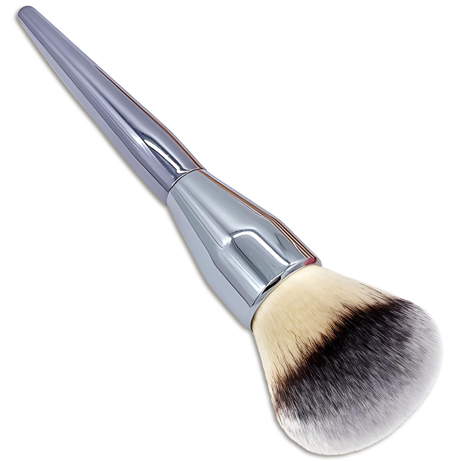 Foundation Brush for Daily Makeup, Jaasuee Large Face Powder Brush Flat Arched Premium Durable Kabuki Makeup Brush Perfect For Buffing,Stippling,