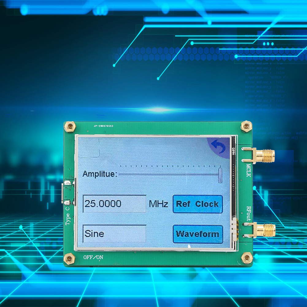 Generatore di segnale, generatore DDS Full Touch Screen TFT AD9833 per onda sinusoidale/triangolare/quadrata