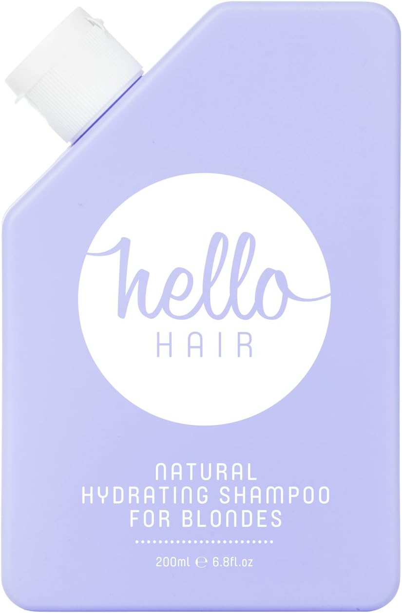 Hello Hair Natural Hydrating Shampoo for Blondes