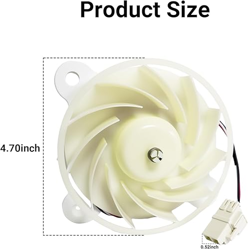 Miniatura 2 de DA31-00287B Motor del ventilador del evaporador del refrigerador apto para refrigerador Samsung DA31-00334C DA31-00334A DA96-00968A 3954921