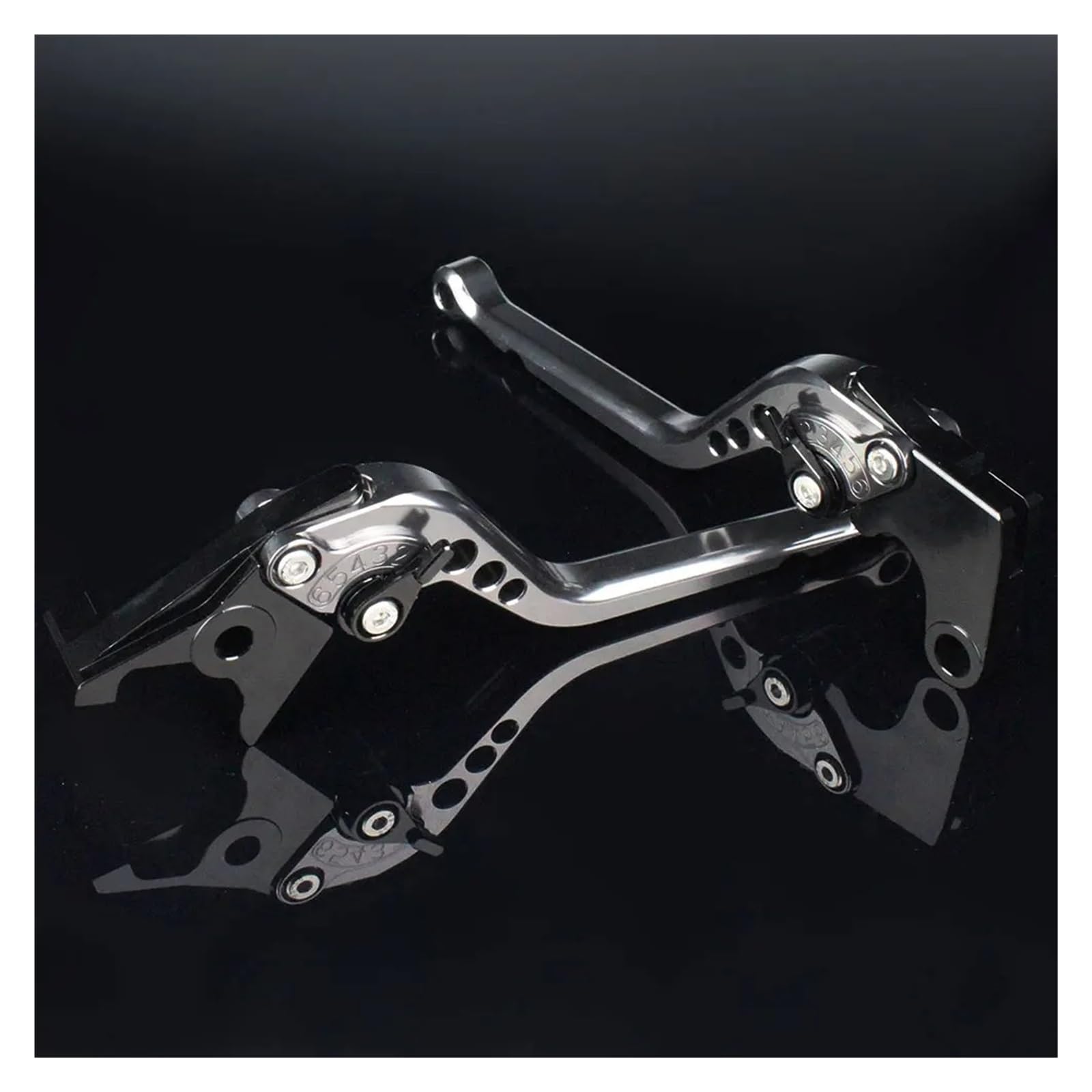 Pbsuem Gray 177Mm Motorcycle Lever Blades For Tt225 Xt660 Xt600 Ttr250 Xt250 Wr200 Dt125 Dt200 Xt225 1987-2018 Motorcycle Adjustable Brake Clutch Lever Brake Clutch Levers(Gray 177Mm)