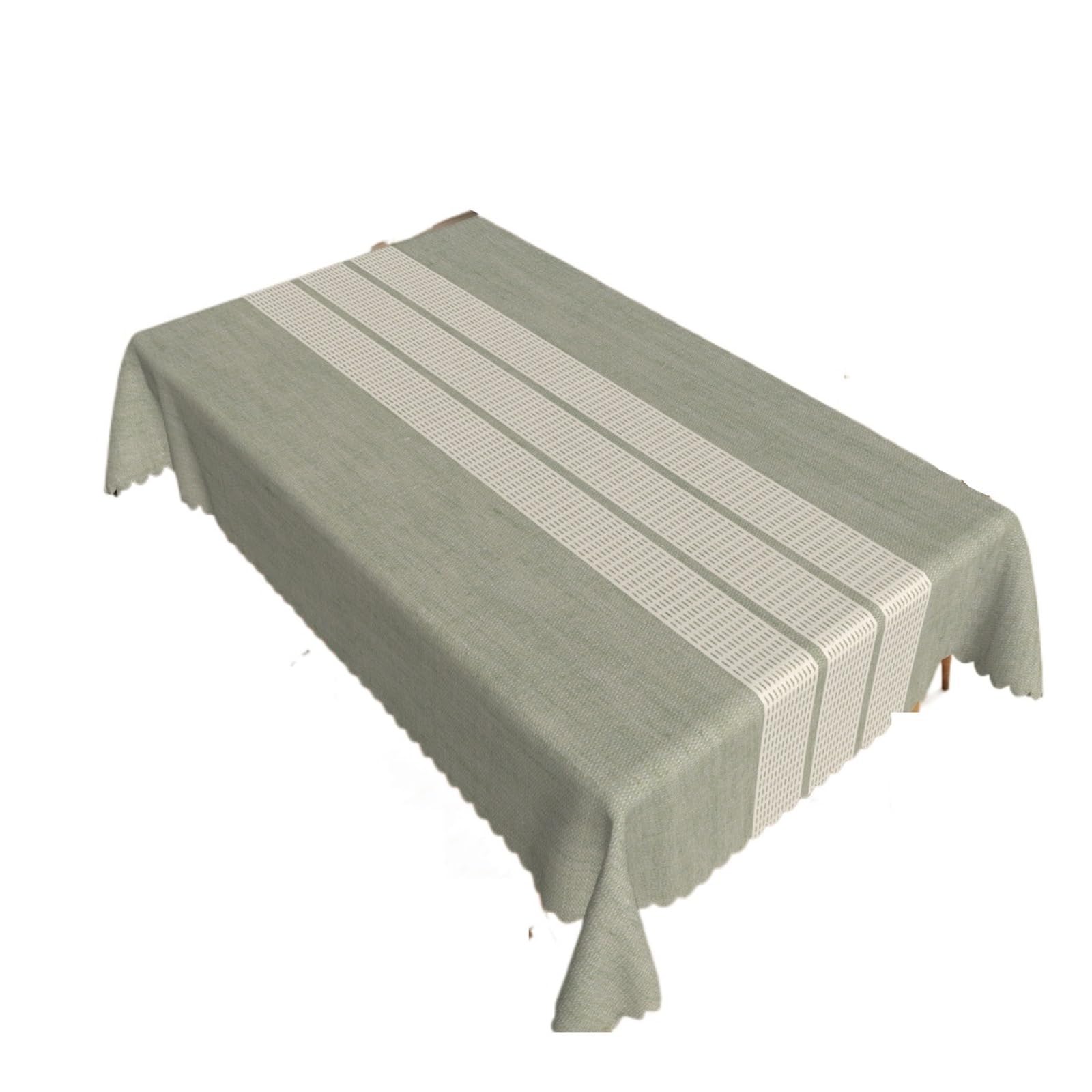 FonHNDG Striped Tablecloth Simple Striped Rectangle Tablecloth Birthday Party Wedding Picnic Wachable Table Cloth Home Hotel Restaurant Dining Cover(Color4,90x140cm)