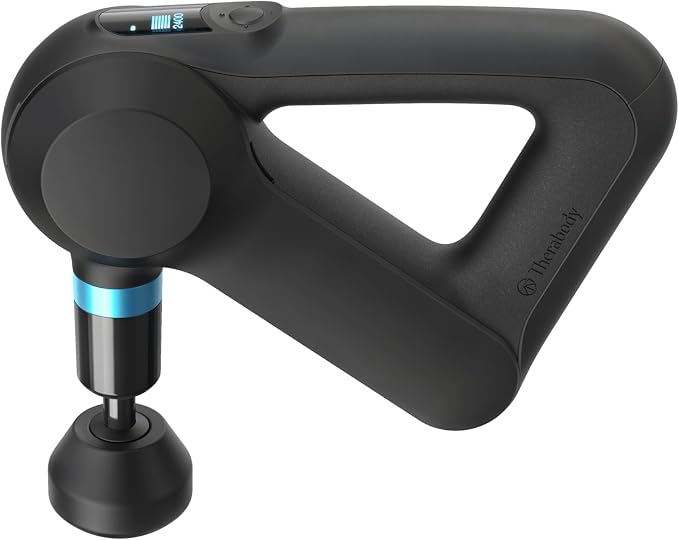 TheraGun Therabody Elite (5th Generation) - Handheld Deep Tissue Massage Gun - Bluetooth Enabled Percussion & Personal Massager for Pain Relief in Neck, Back, Leg, Hand, Shoulder and Foot