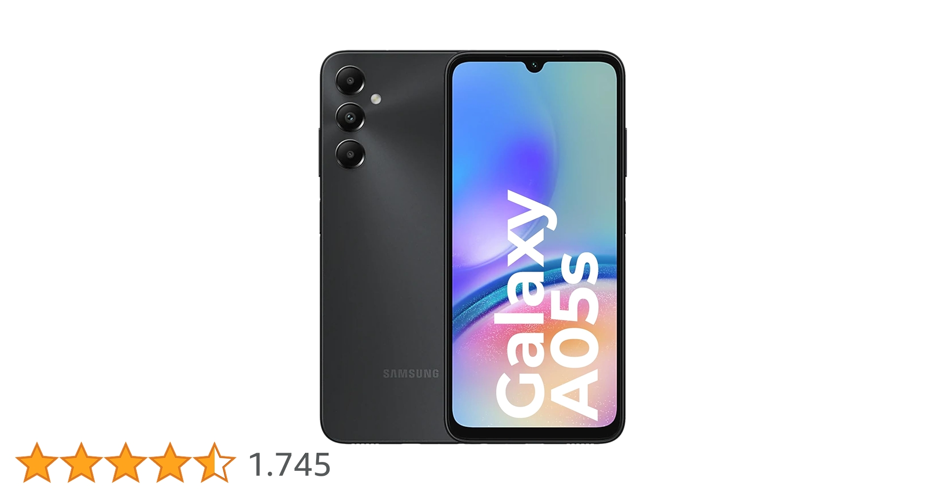 Samsung Galaxy A05s A057F DS 4GB RAM 64GB - Black Non EU : Amazon