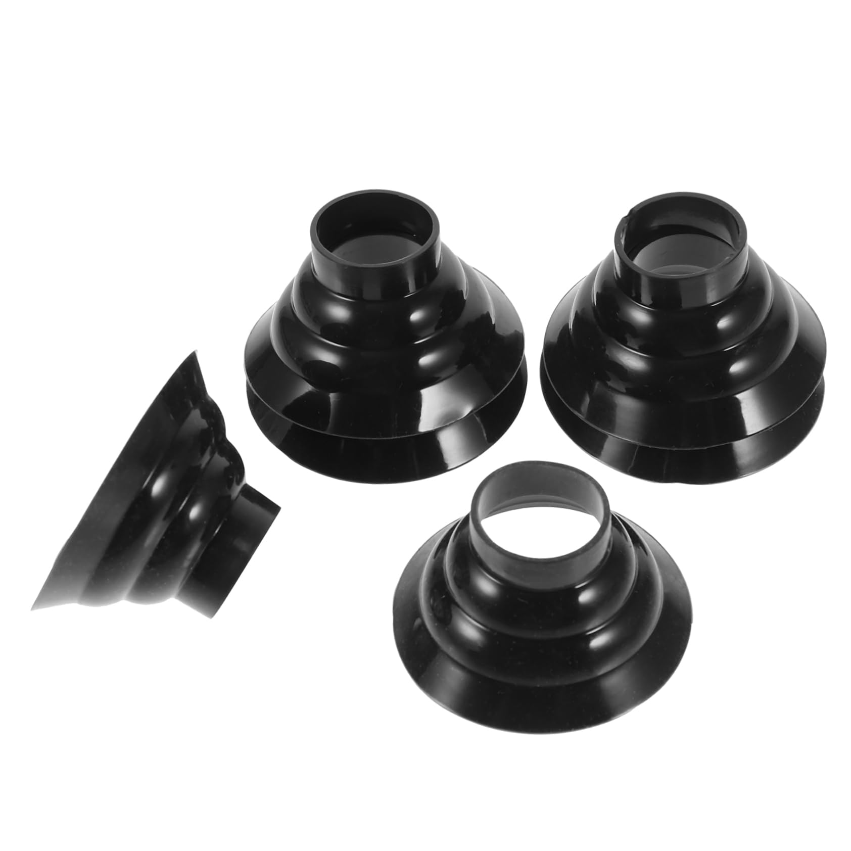 TOVINANNA Elderly Safety Walking Sticks 6 Pack Cane Foot Pads Replacement Pole Ends Cane Tip Replacement Anti-Slip Cane Tips