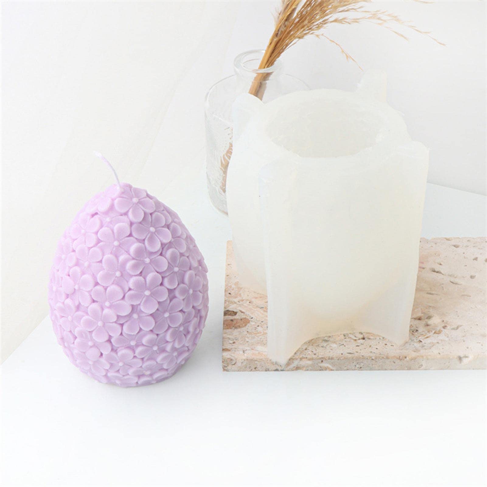 Stampo Uova Di Pasqua In Silicone 3D - Per Candele, Sapone, Cioccolato, Regali - Foto 4