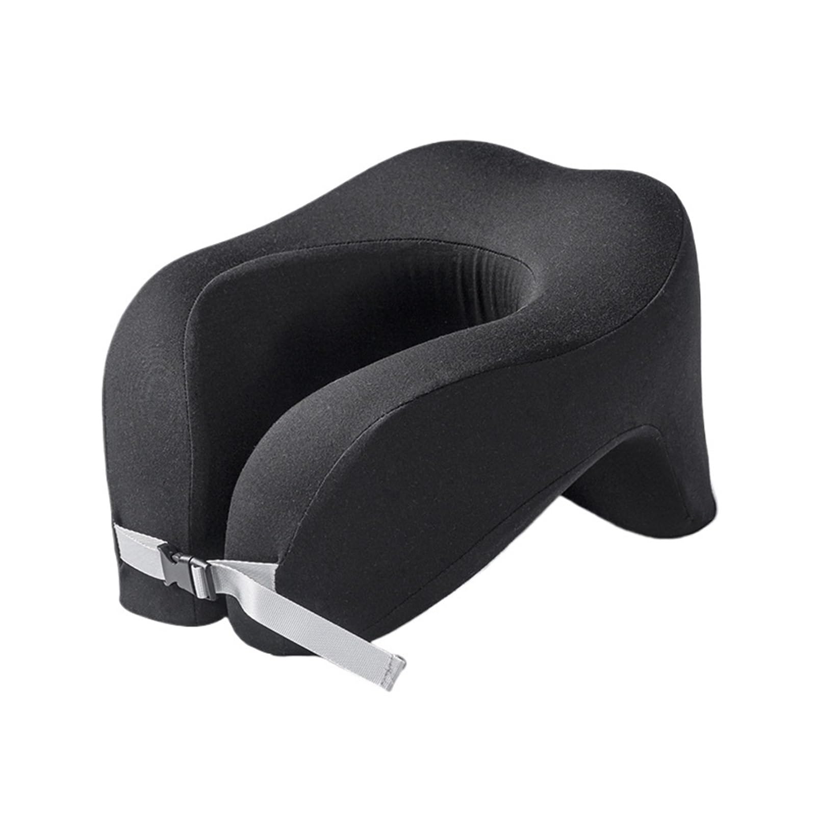WWYYZAYC Travel Pillow For Airplane Office Nap Cervical Pillows Flight Sleeping Head Neck Support(Black)