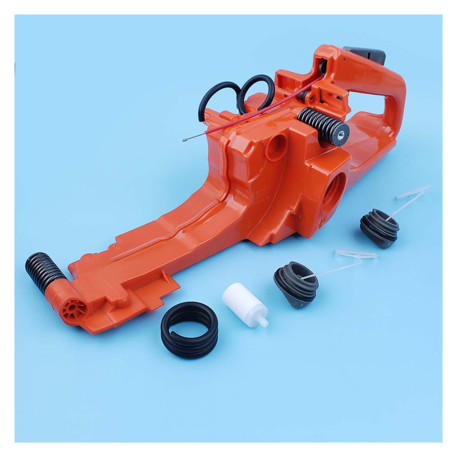 Kit de línea filtro tapa montaje manija trasera tanque combustible Gas for Husqvarna 362 365 371 372 372XP repuestos motosierra
