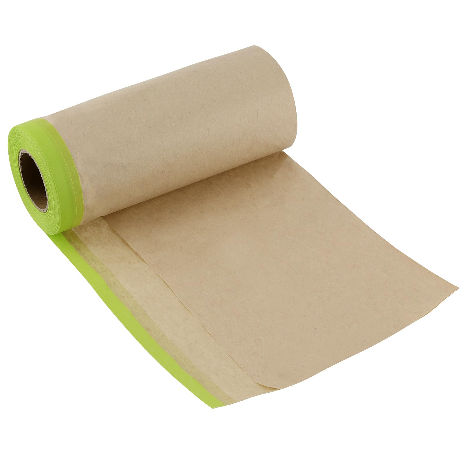 MUKLEI Lot de 10 rouleaux de papier de masquage adhésif pré-collé, 15,2 cm x 15,2 m, papier de masquage pour cadres