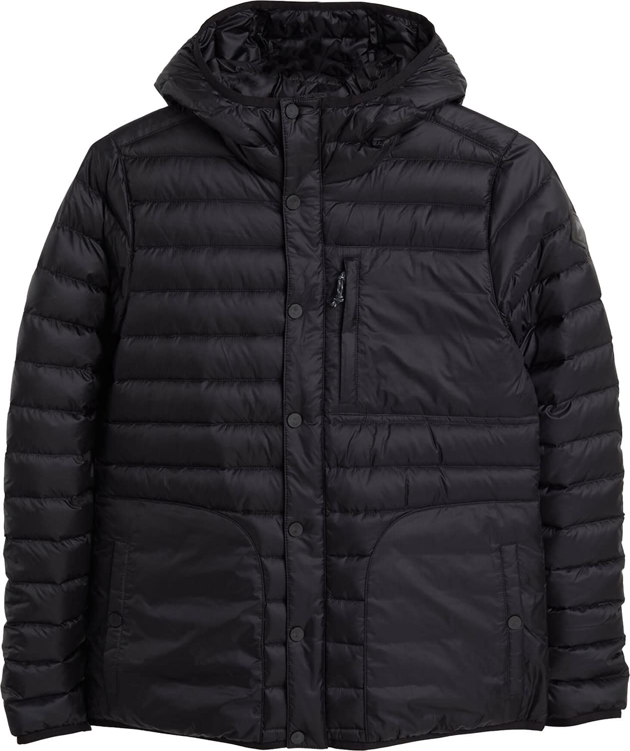 Burton Womens Evergreen Down Collar Insulator, True Black, X-Small