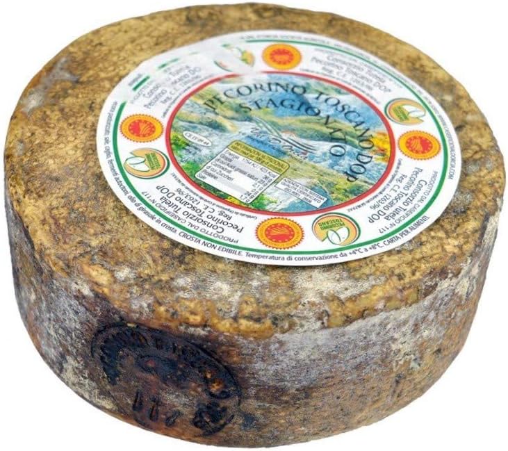 Pecorino Toscano PDO Aged Sheep Cheese Whole Wheel 4 lbs / Kg. 2.0