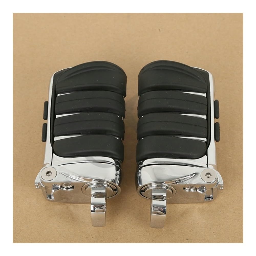 Switchblade Style Male Mount Foot Pegs – Chrome For Harley Touring, Softail, Sportster XL