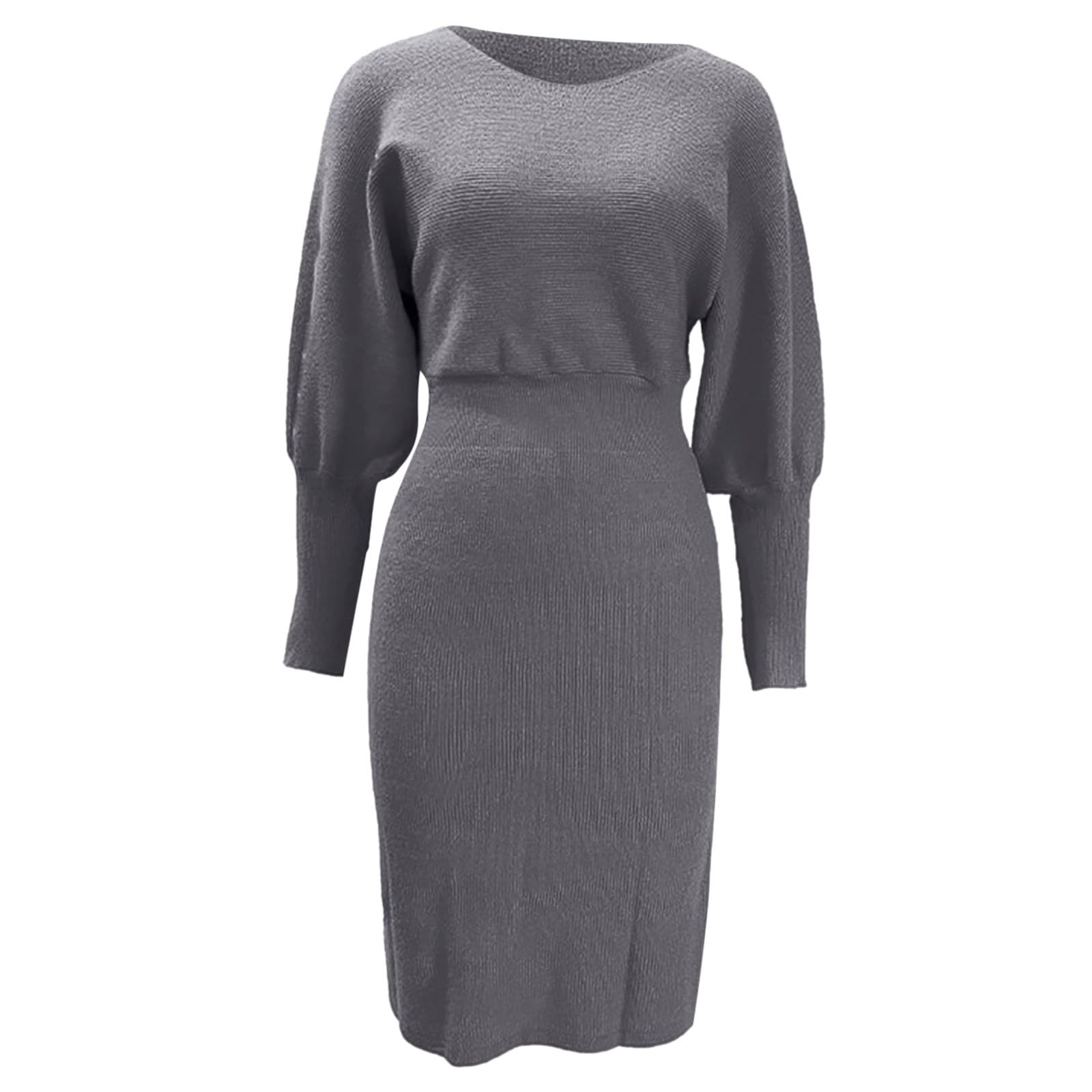 Maglione da donna a collo alto lavorato a maglia, per autunno e inverno, casual