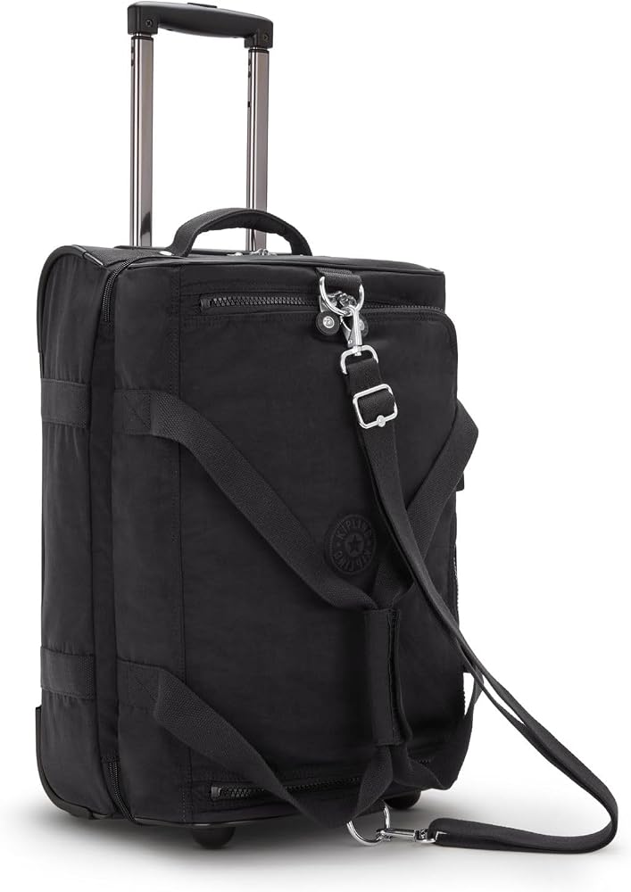 Kipling キャリーケース ブラック ソフトキャリー Amazon | Kipling Teagan US、スモールソフトケース2輪ラゲッジ、54cm
