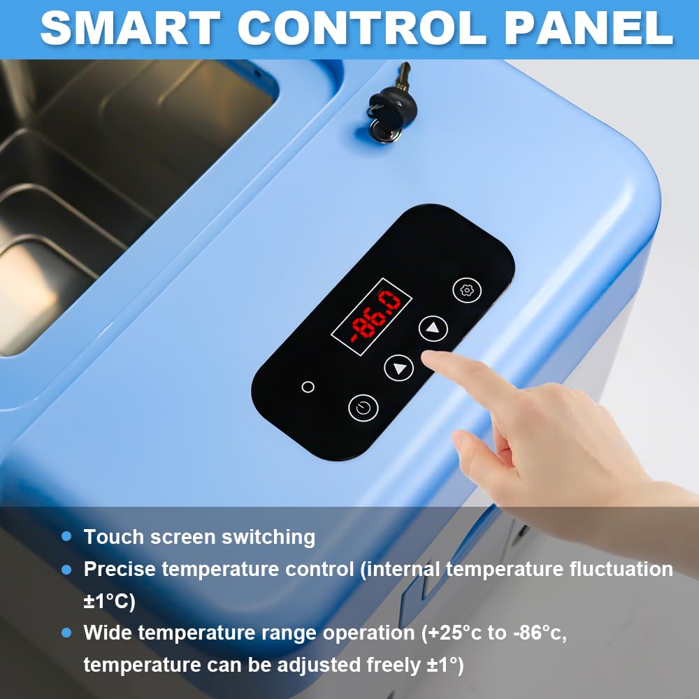 Amazon.com: 20L Ultra-Low Temperature Freezer Protable -86℃/-112