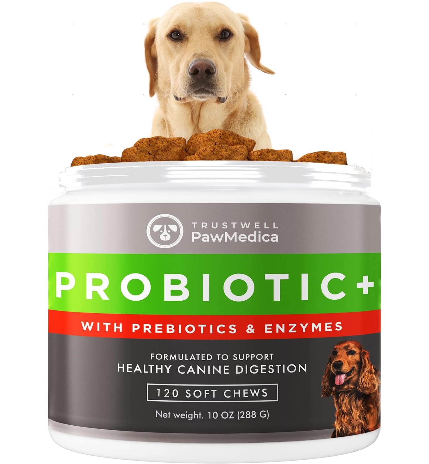 PawMedica Dog Probiotics Chews with Digestive Enzymes, 60 Count — Amazon image 9