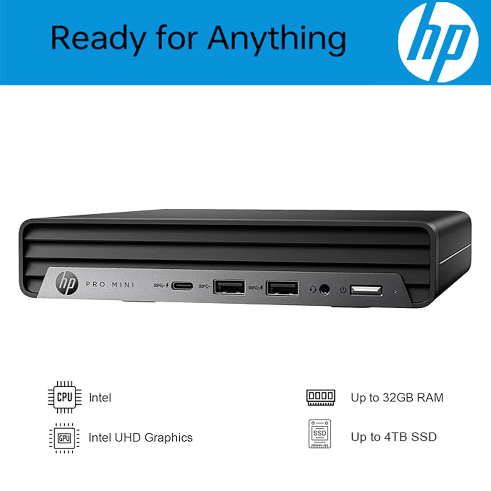 Amazon.com: HP Pro Mini 400 G9 Business Mini PC Desktop Computer