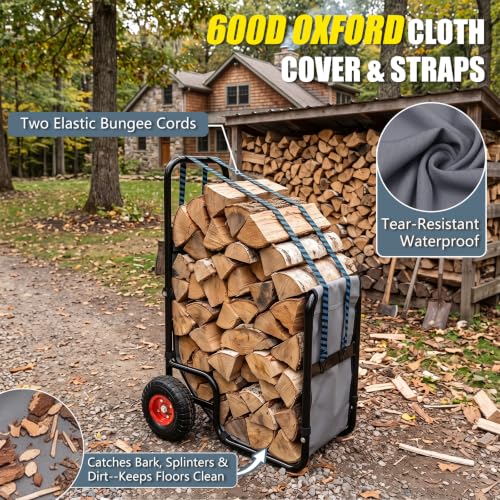 Firewood Cart with 10.5