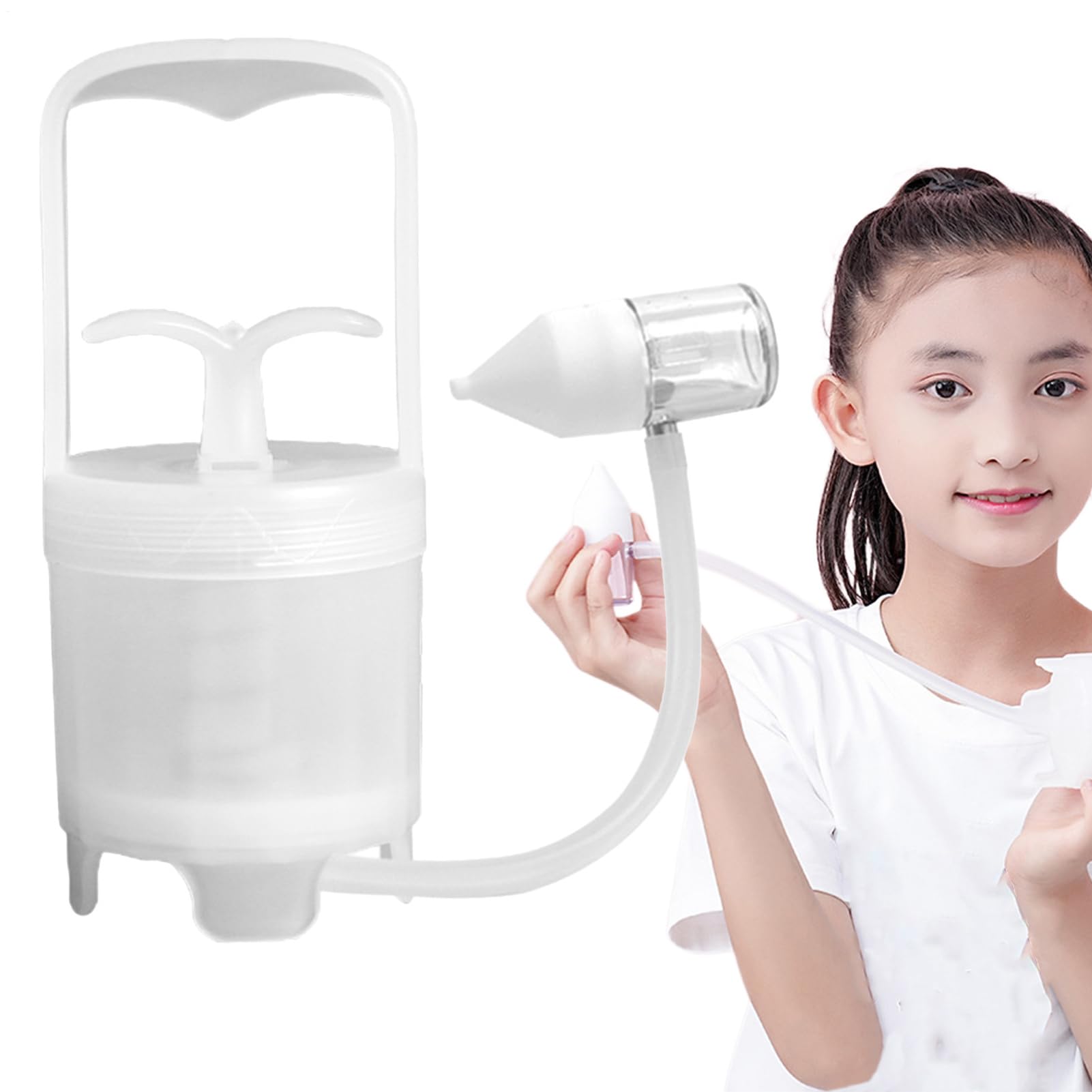 Booger Sucker for | Ręczny aspirator do nosa, przenośny ręczny