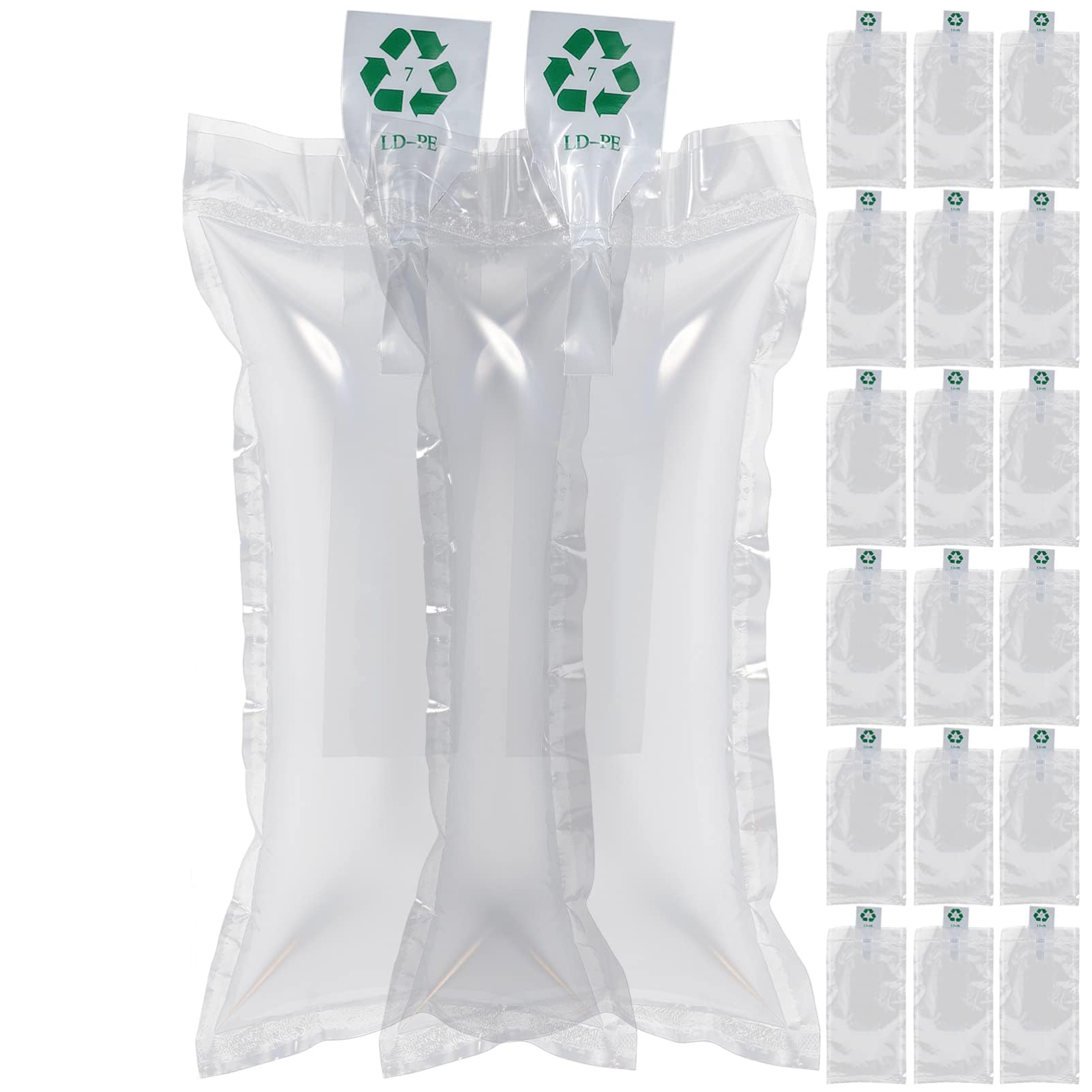 KASTWAVE Air Cushion Bags, 100PCS Inflatable Pillows, Bubble Bags, Shockproof Film Blocking Wrap for Mailing Shipping Packaging 10x20 CM