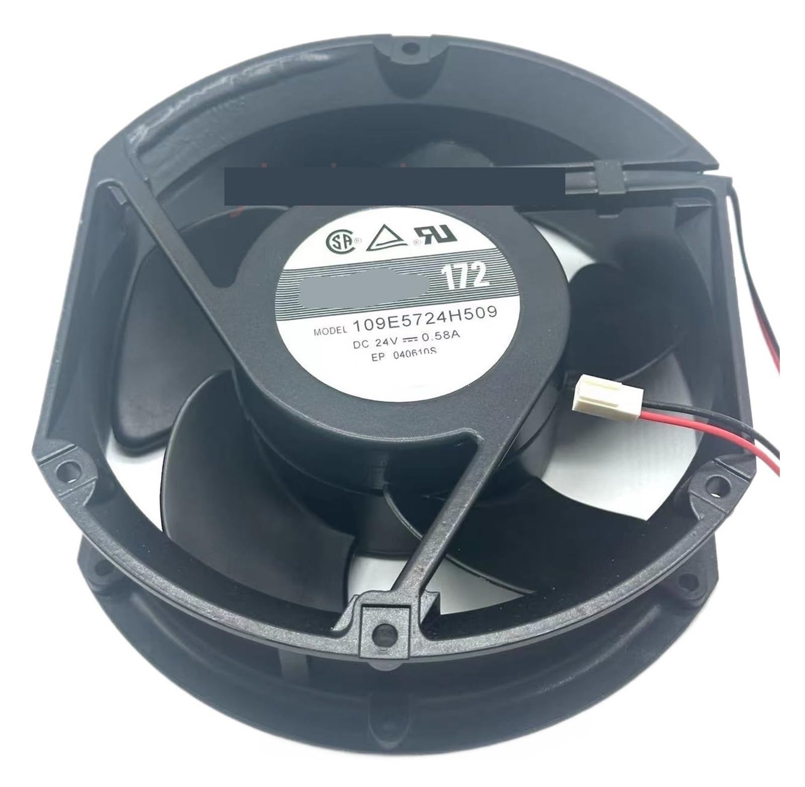YMUGUEGH 109E5724H509 24V 0.58A 172x150x51mm 2-wire Fan