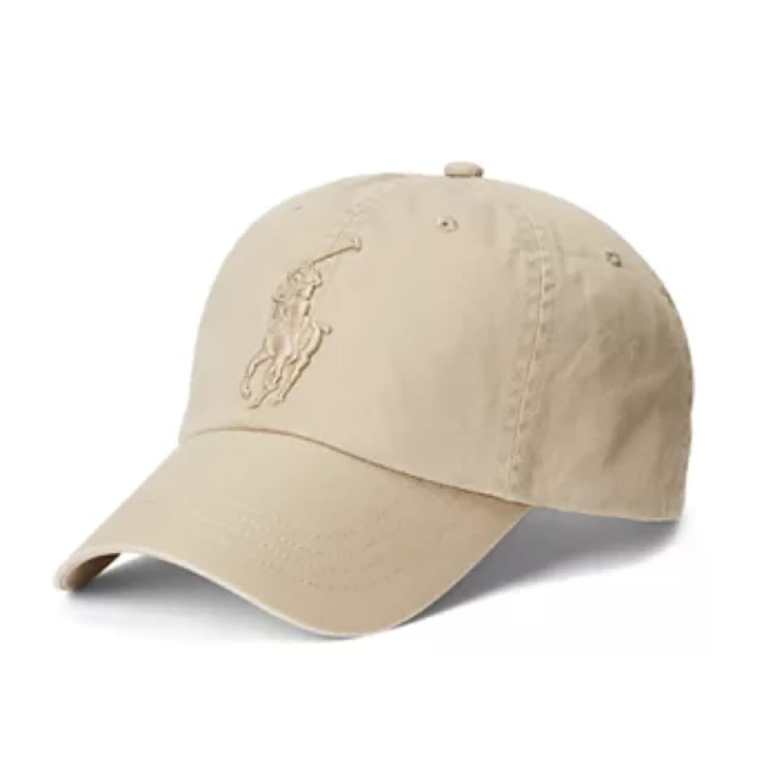 Polo Ralph Lauren メンズ コットン チノハット, タン, One Size
