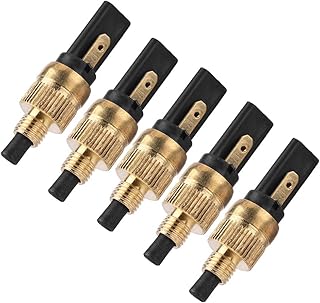 Aramox 5 Pcs Motorcycle Front Rear Light Rear Brake Switch, Convenient Switches for Brake and Control
