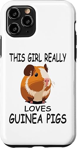 Miniatura 25 de iPhone 12 mini This girl really loves guinea pigs, Cute Guinea pig Case