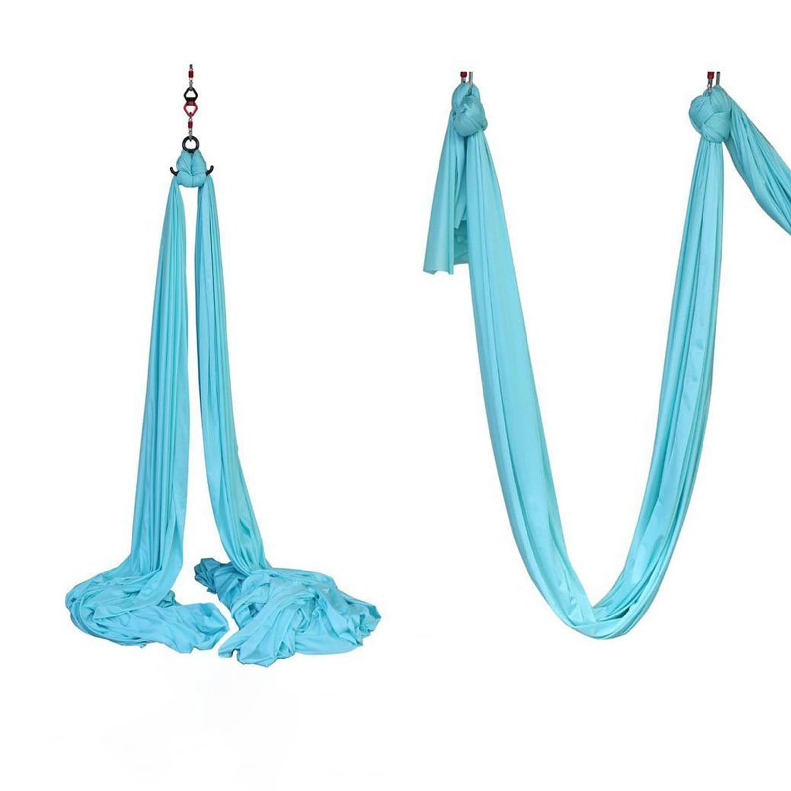 Set de Telas Aéreas DASKING - 5m/10m Telas Aéreas Premium para Yoga Aéreo con Herrajes
