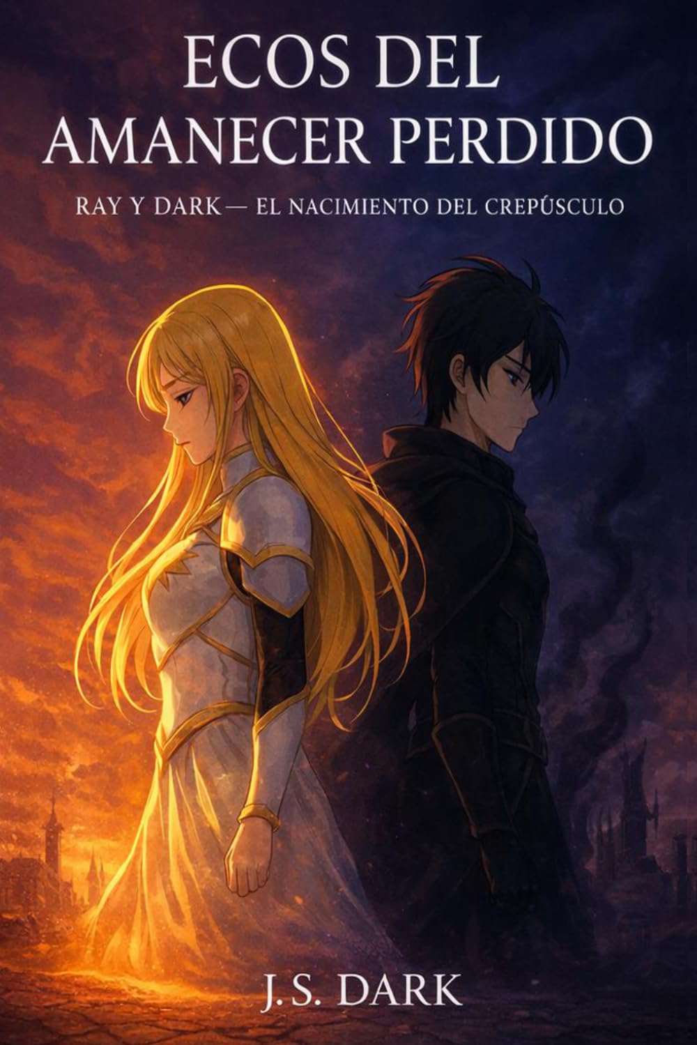 ECOS DEL AMANECER PERDIDO: RAY Y DARK - EL NACIMIENTO DEL CREPUSCULO