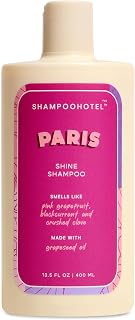 Shine Shampoo Paris 13.5 FL.OZ | 400ML | Gently cleanses dull, lackluster hair with grapeseed oil | Leaves hair soft, smooth and glossy-looking