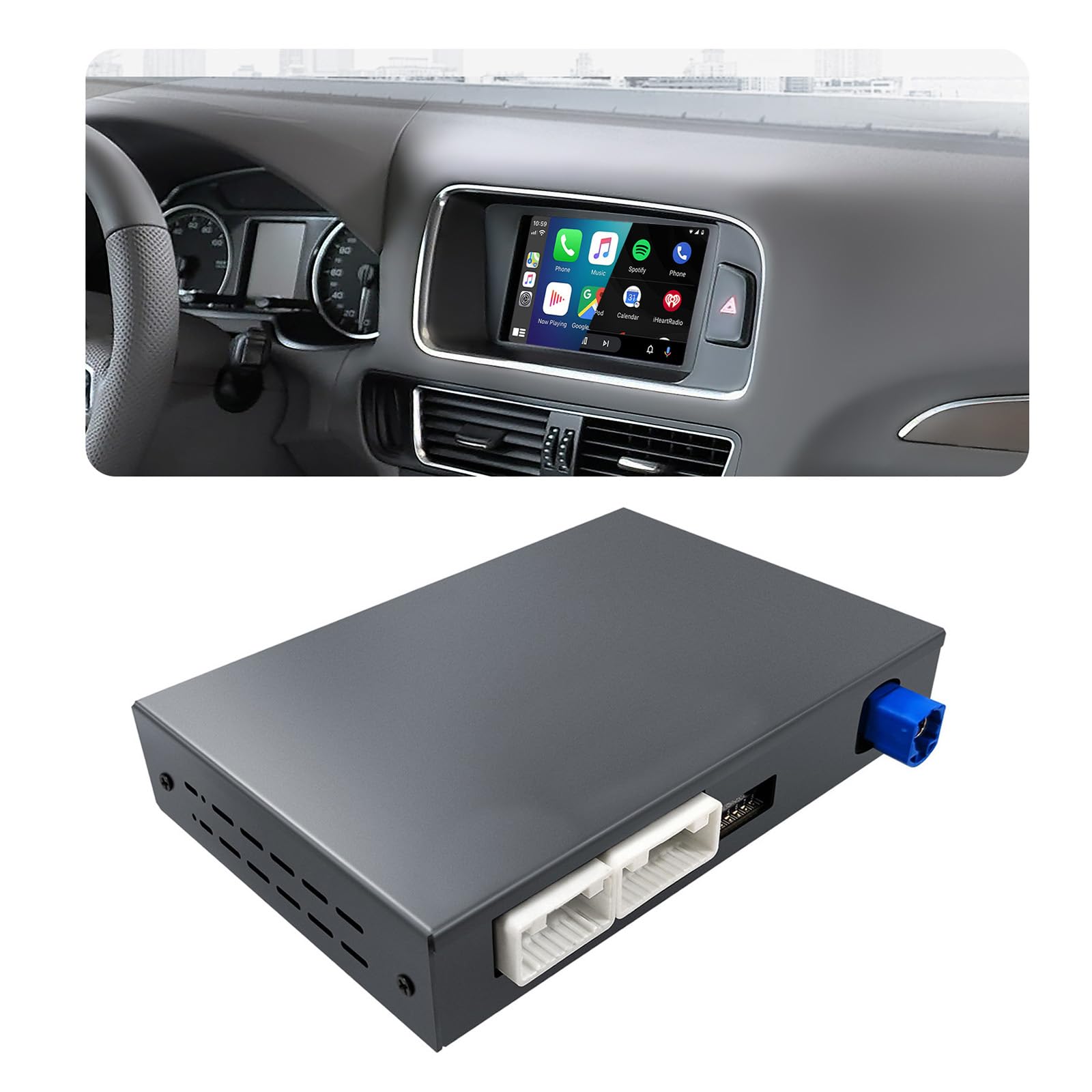 Wireless Carplay Adapter for Audi 2008-16 A4/A5 2010-18 Q5 MMI 3G Android