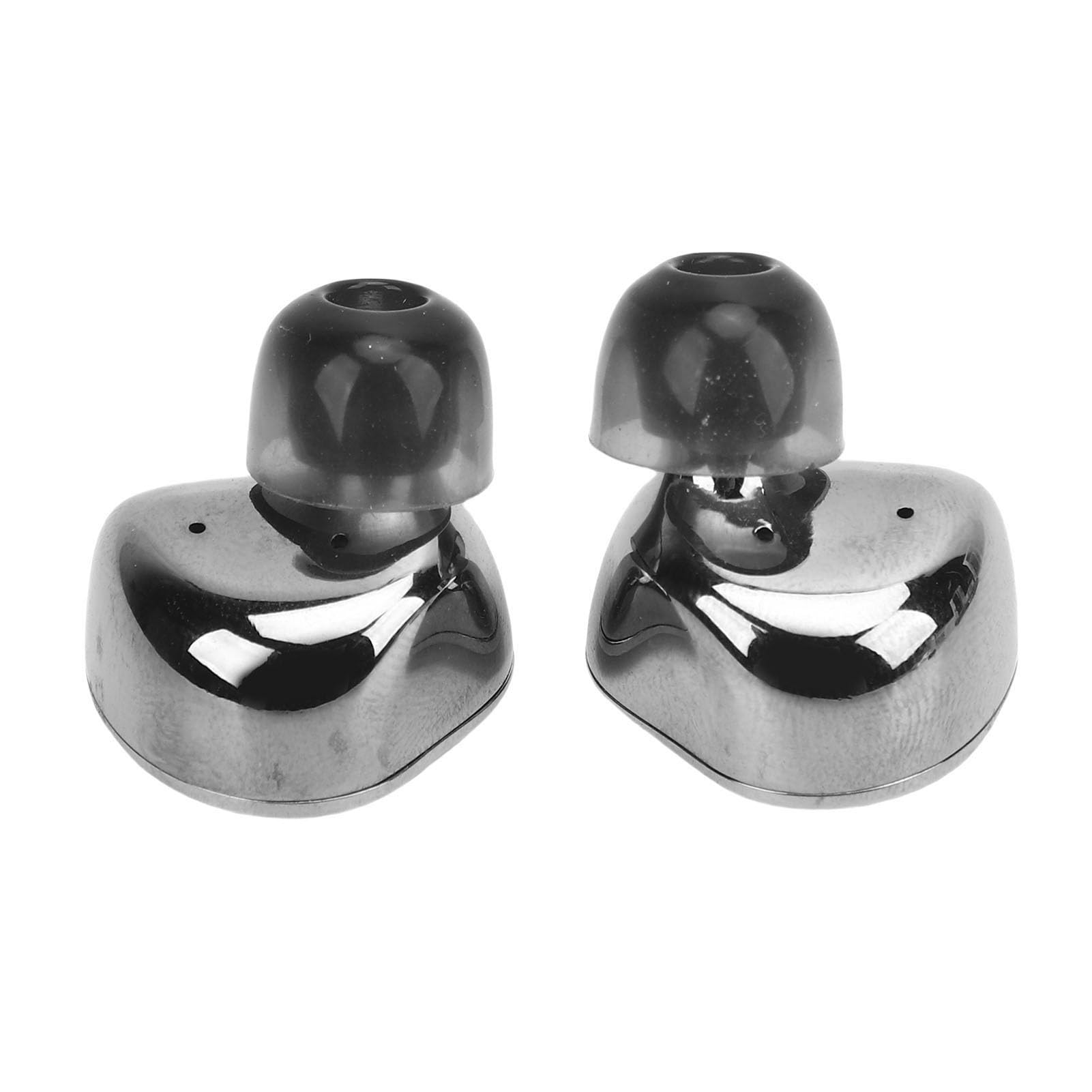 Garsent Auricolari IEM Cablati HiFi con vestibilità Comoda Ed Eccellente Isolamento Acustico, Auricolari Cablati in Rame Placcato Argento per un Ascolto Coinvolgente della Musica, 3 Dimensioni di