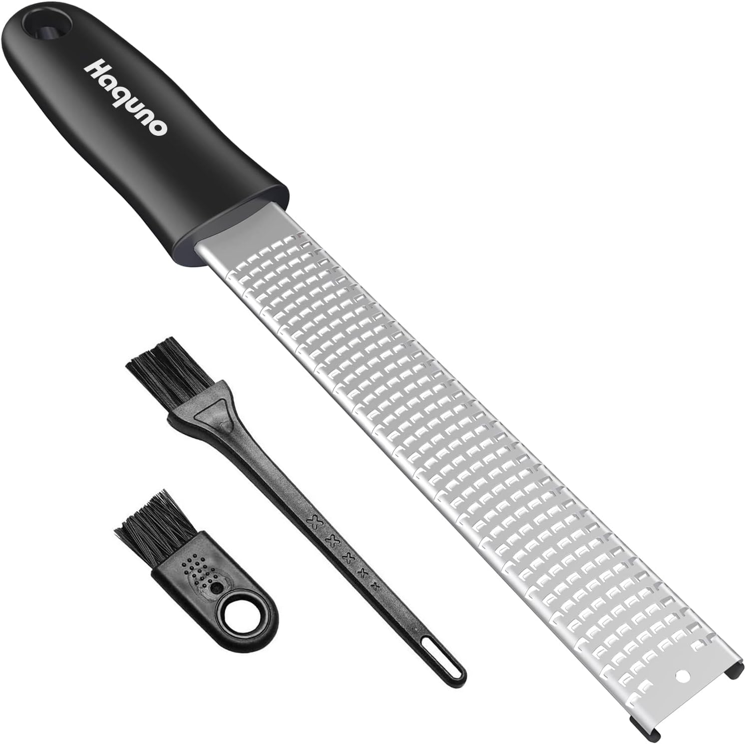 Lemon Zester, Grater Zester — Parmesan Cheese Lemon, Ginger, Garlic, Nutmeg, Chocolate, Vegetables, Fruits - Razor-Sharp Stainless Steel Blade