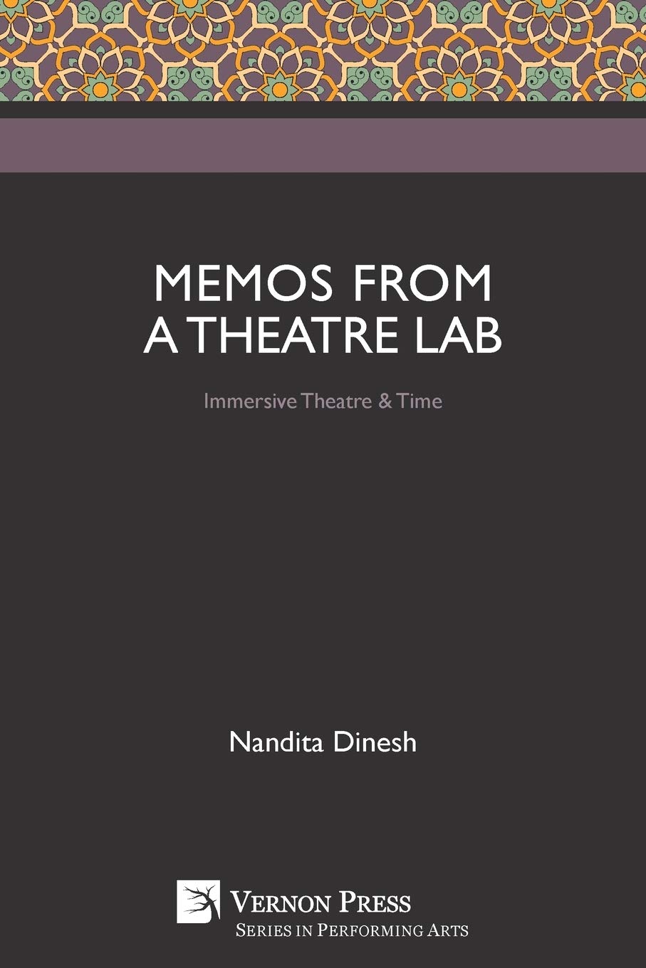 Livre Memos from a Theatre Lab: Immersive Theatre & Time pour l'art dramatique